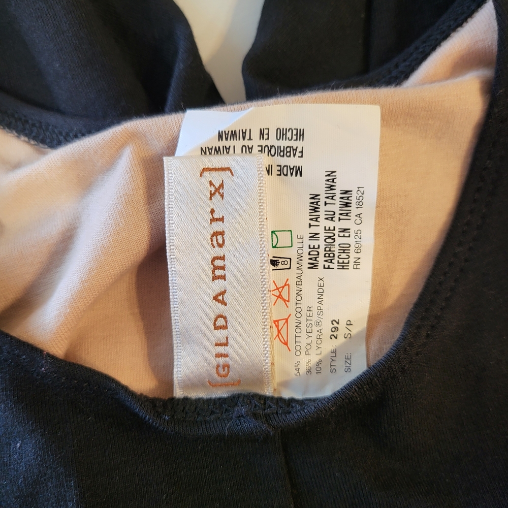 Women's Black and Blush Reversible Tank Top